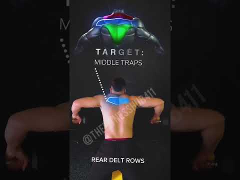 Target upper traps, lower traps, middle traps !! by dumbbells workout!!