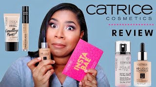 Catrice Cosmetics Review & Demo| Oily Skin| Brown Skin l Sheri Approved