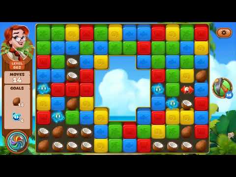 Lost Island Blast Adventure Level 662 - No Boosters