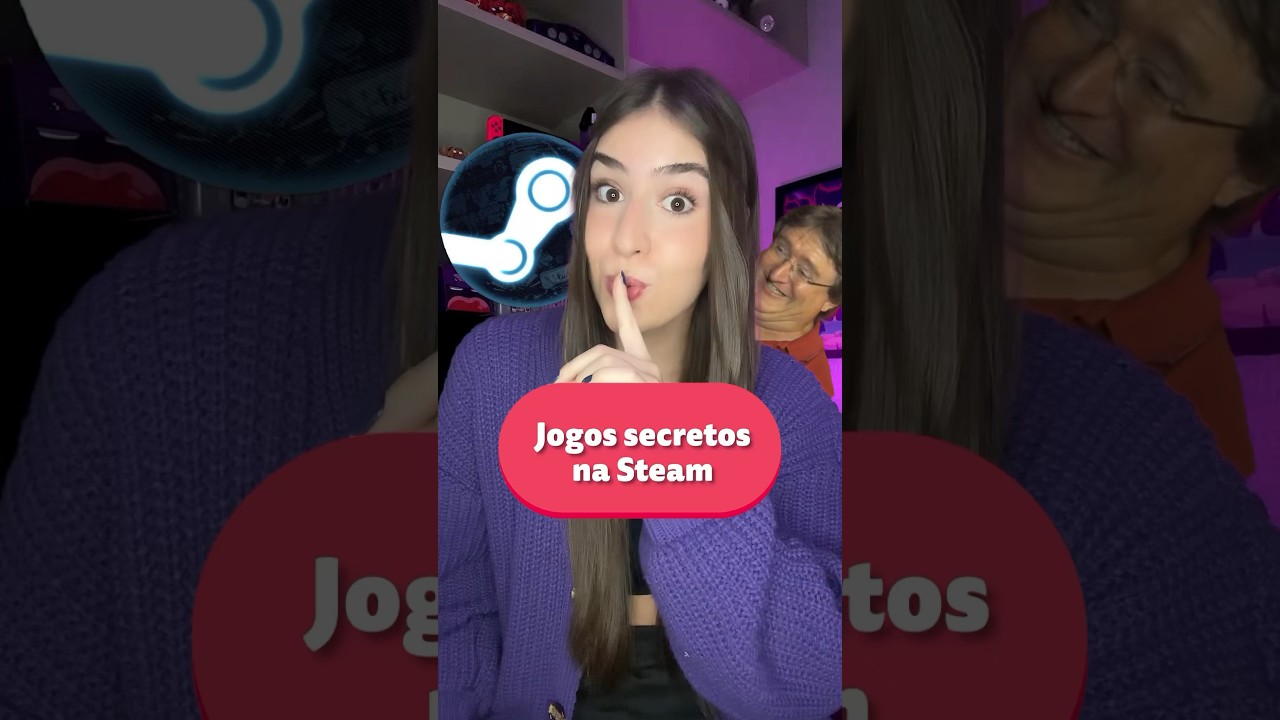 Jogos SECRETOS na Steam 🤫 #steam #jogospc #steamgame #bayonetta #jogosgrátis