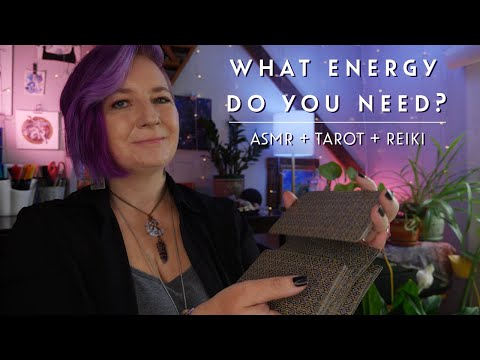 What energy do you need? | ASMR Tarot Reading + Reiki Energy Healing Session