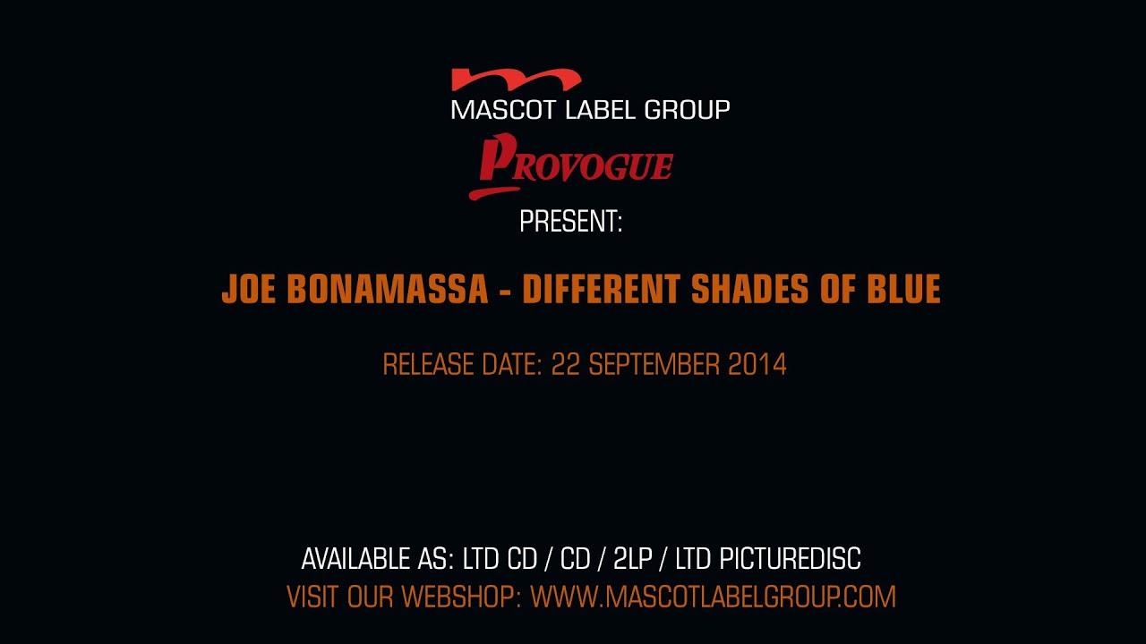 Joe Bonamassa - Different Shades Of Blue - Official Trailer - YouTube