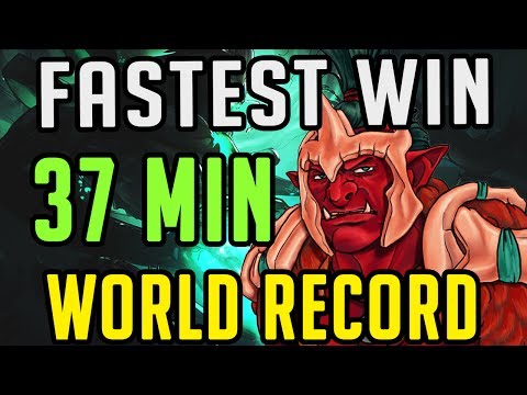 DOTA 2: SILTBREAKER WORLD RECORD 37 MINUTES WIN FINAL BOSS GAMEPLAY
