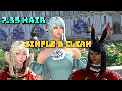FFXIV: Simple & Clean - New Hairstyle 7.35