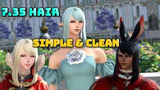 FFXIV: Simple & Clean - New Hairstyle 7.35