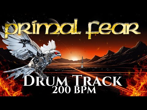 200 BPM Power Metal Drum Track | Primal Fear "Domination" Inspired