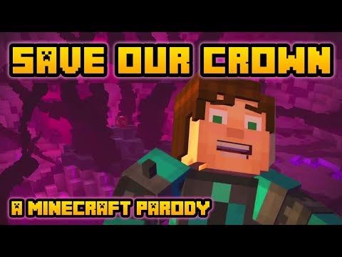 Minecraft Song and Minecraft videos "Save Our Crown" Minecraft parody Drag Me Down By One Direction