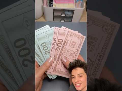 Yenilebilir kağıt para şekeri deniyorum! knabber cash #tiktokviral #shorts