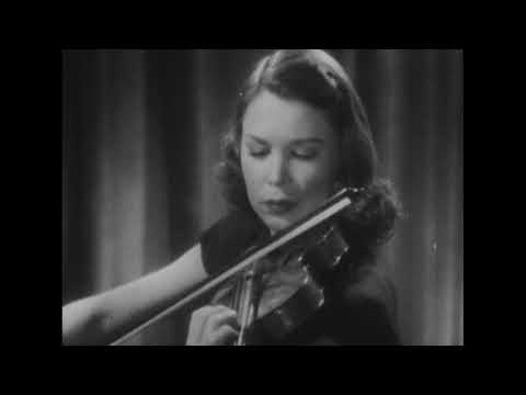Carroll Glenn, Violinist (1947)