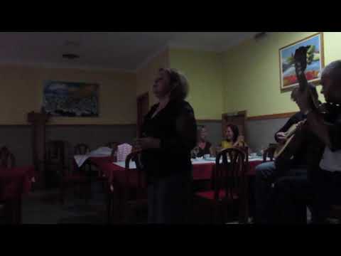 FILOMENA SOUSA FADO , ATUOU NO RESTAURANTE SAMUEL FADO , NA AREOSA PORTO