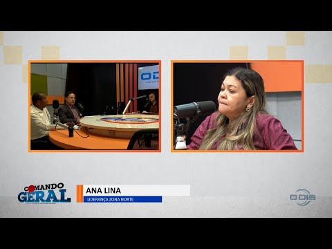 Entrevista com Ana Lina no programa Comando Geral 24 01 2023