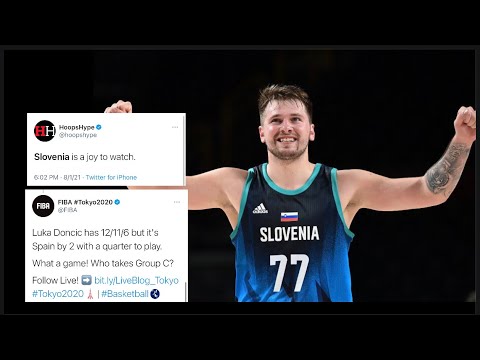 Socia Media Reacts to Slovenia beating Spain | Tokyo 2020 Olympics