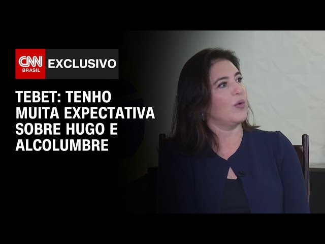 Tebet à CNN: Tenho muita expectativa sobre Hugo Motta e Davi Alcolumbre | BASTIDORES CNN