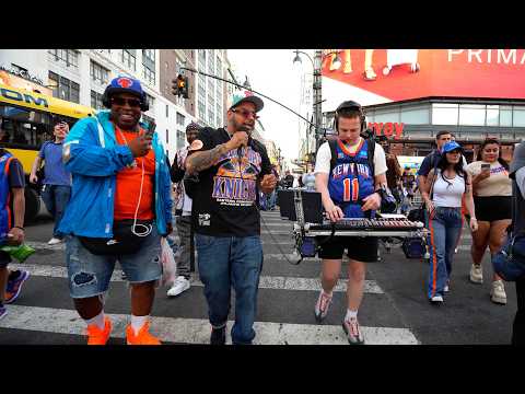 GAME 1 GO KNICKS | IRL STREAM