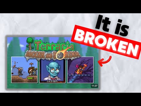 I already broke Terraria 1.4.5...