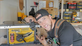 Fixing My Dewalt Table Saw in Under 1 Minute