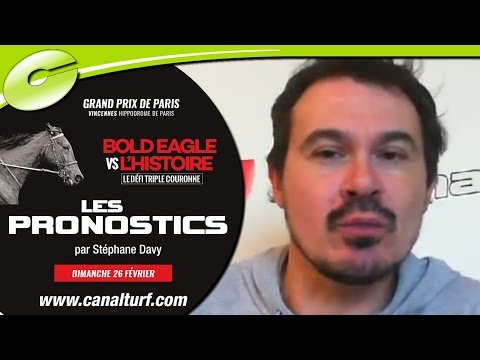 Pronostic Quinté Grand Prix de Paris et courses PMU du Dimanche 26 fév 2017 - Stéphane Davy