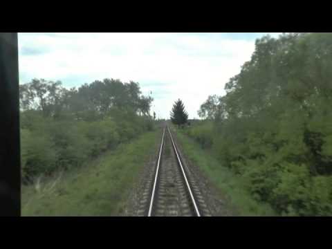 ZSSK: trať Michalovce - Strážske (1.5.2015)