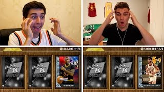 WE BOTH PULLED 99 DIAMONDS! KEEP OR SWAP! NBA 2K16