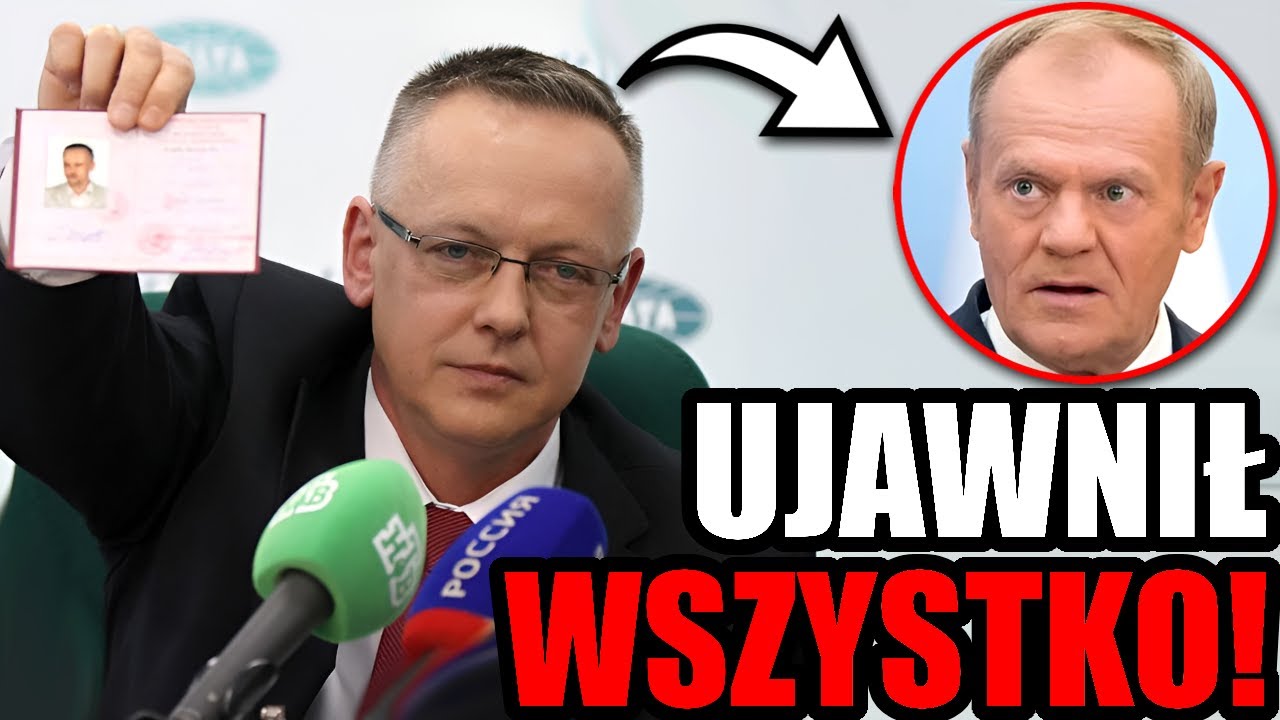 SZMYDT PRZERYWA MILCZENIE! TUSK MA POWAŻNE KŁOPOTY!