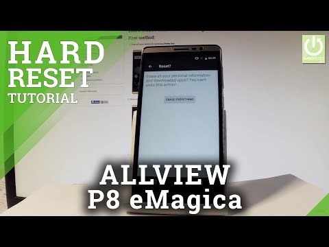 How to Factory Reset ALLVIEW P8 eMagic - Hard Reset / Restore