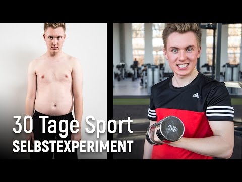 So fit wirst Du in 30 Tagen! - Selbstexperiment