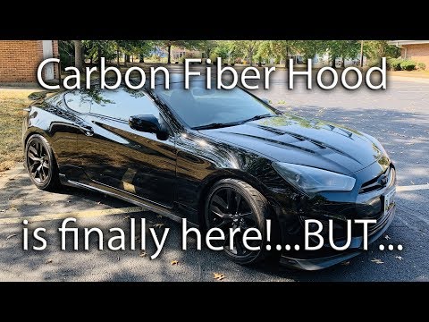 Genesis Coupe - Gemini Carbon Fiber Hood