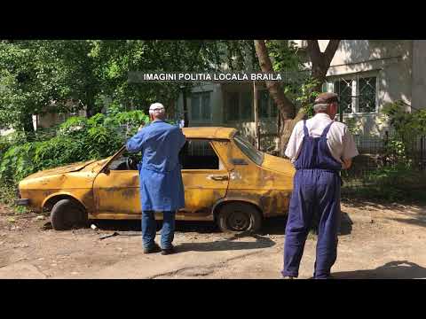 Masini ridicate de pe domeniul public. Stiri Braila - Probraila.ro