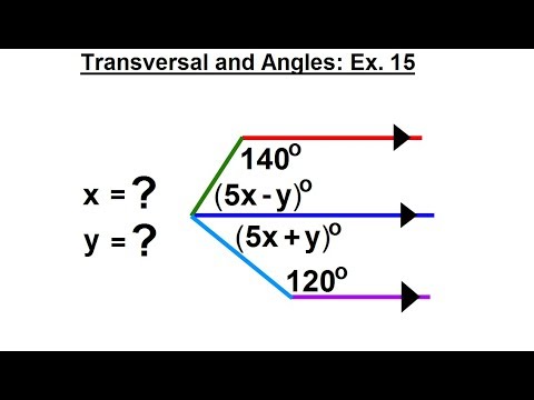Geometry Ch 4 Lines and Angles 1 of 54 Parallel Lines and Planes