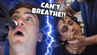 HE COULDN’T BREATHE RIGHT AFTER THE HIT 😳
