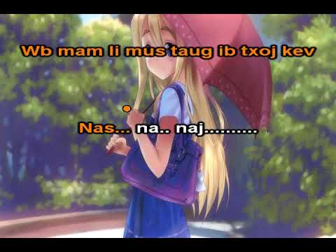 Ntuj Es Me Leej Ntxhais Instrumental + Lyrics - Xyy Lee