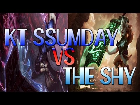 KT SSUMDAY Ryze Vs The Shy Riven