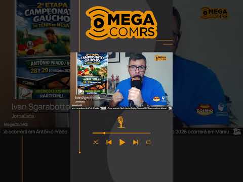 2ª etapa Campeonato Gaúcho de Tênis de Mesa ocorrerá em Antônio Prado