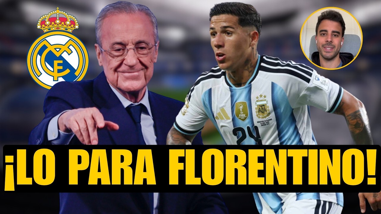 FLORENTINO LO PARA TODO: SI NO PASA ESTO, NO SE FICHA A ENZO FERNÁNDEZ