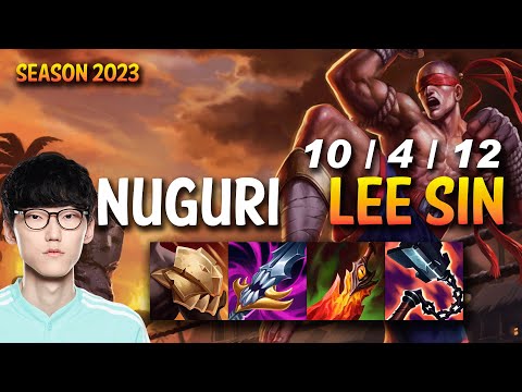 Nuguri LEE SIN vs VAYNE Top - KR Ranked