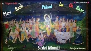 Download lagu Meri Baah Pakad Lo Ek baar bhajan ( मेरी बाह  पकड़ लो एक बार ) Sushri Nikunj Kamra ji mp3