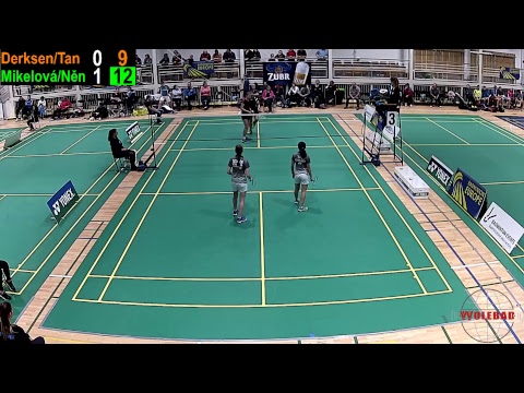 Czech Junior 2018 WD Semi Final 1 Derksen/Tan-Mikelová/Němcová