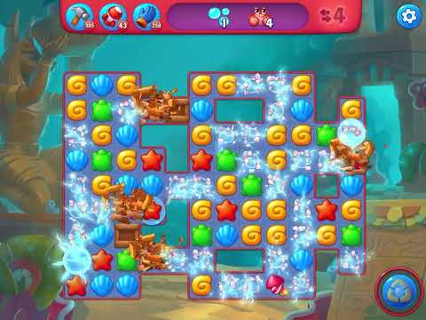 Fishdom Hard level 6263 no boosters フィッシュダム ハード [Friend's]