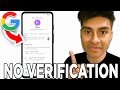 How To Make Google Account Without Phone Number Verification Tutorial