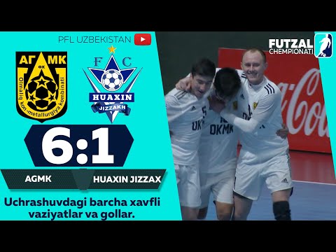 Futzal. Oliy liga, 9-tur AGMK - Huaxin Jizzax 6:1