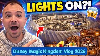Space Mountain With Lights ON?! | Disney Magic Kingdom Vlog 2026