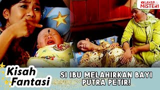 Download lagu MELAHIRKAN SAMBIL DIIRINGI SAMBARAN PETIR, BAYINYA JADI PUTRA PETIR | KISAH FANTASI mp3