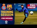 FULL STREAM: training & Valverde press conference ahead of derby