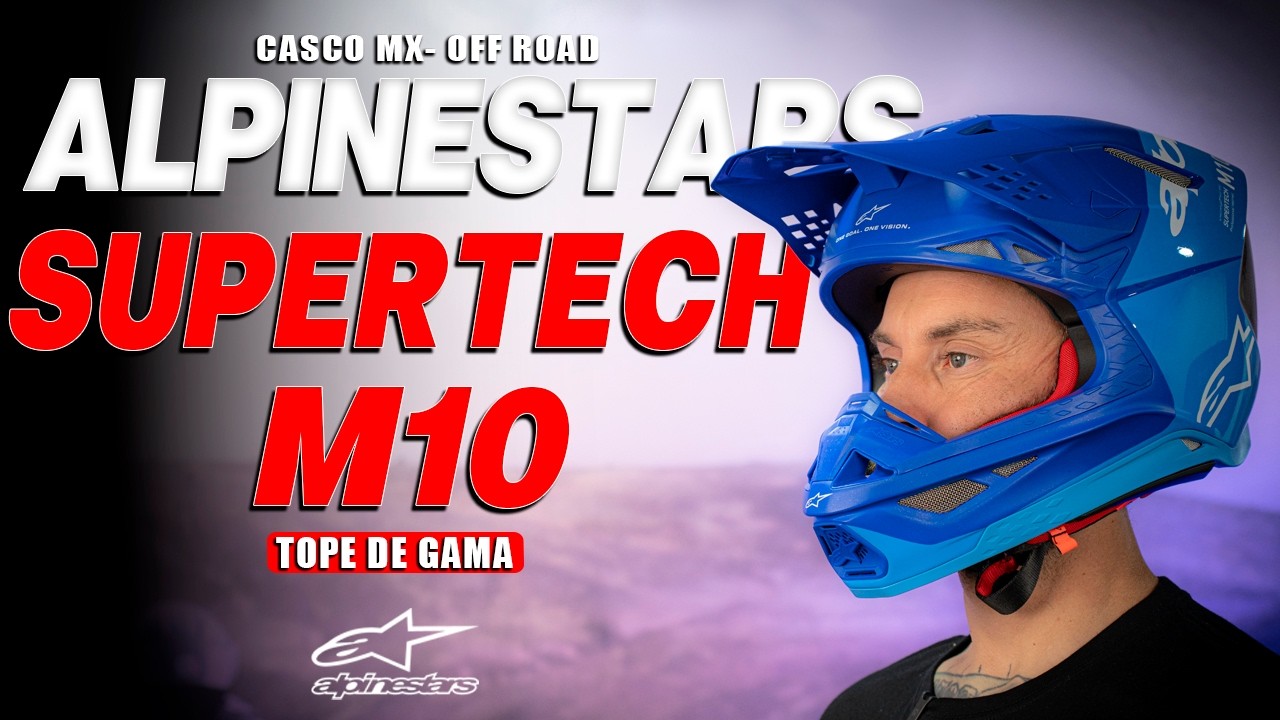 Alpinestars Casco Supertech S-M10 Flood