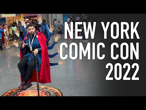 NYCC FRIDAY WALKING TOUR - New York Comic Con 2022 Cosplay 🔥🔥🔥