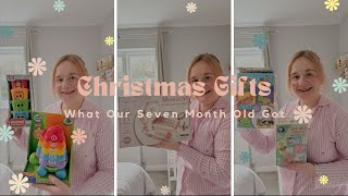 Everything Our Seven Month Old Baby Got For Christmas 2025