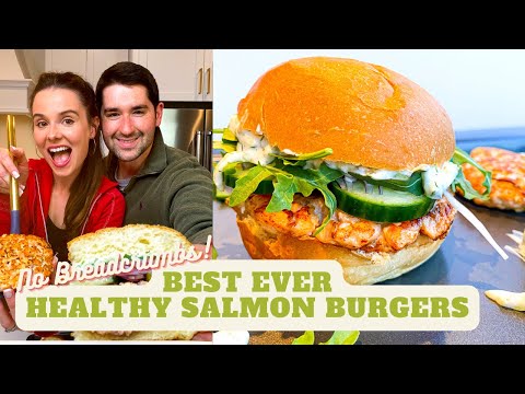 Healthy, Fresh Salmon Burgers Recipe