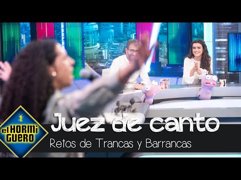 Trancas y Barrancas convierten a Amaia Romero en juez de canto - El Hormiguero