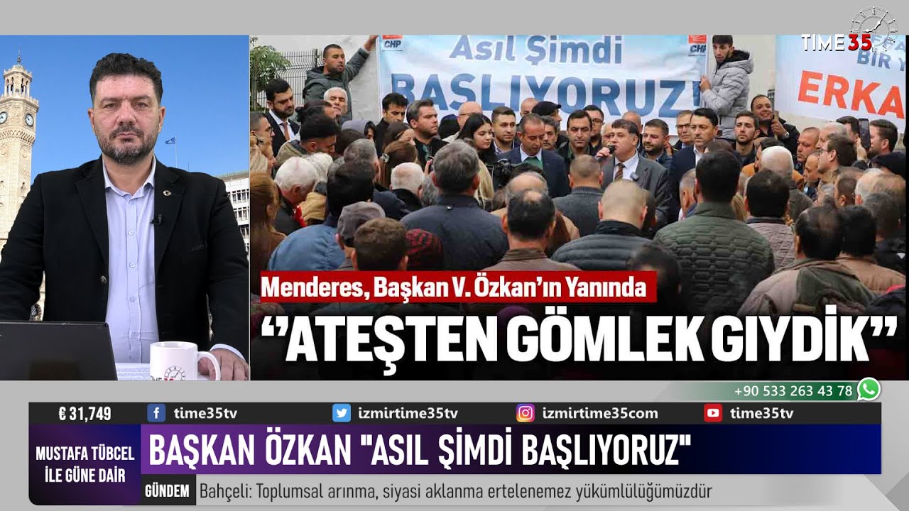 Menderes, Başkan V. Özkan’ın Yanında Başkan Özkan "‘’Asıl şimdi başlıyoruz’’