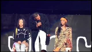 Fan Steals the show at The B2K Millennium Tour with Mario!